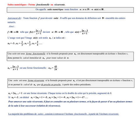 Cours Variations